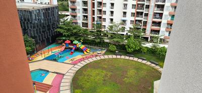 Balcony Image of 1386 Sq.ft 3 BHK Apartment / Flat for sale in Majestique Rhythm County, Handewadi Pune for Rs. 8300000