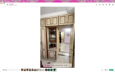 Bedroom Image of 1200 Sq.ft 2 BHK Apartment / Flat for rent in Adajan Surat for Rs. 21000
