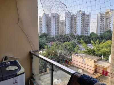 Balcony Image of 985 Sq.ft 2 BHK Builder Floor for rent in Global Tower, Ashok Vihar Phase 3 Extension Gurgaon for Rs. 26000