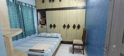Bedroom Image of 1175 Sq.ft 3 BHK Apartment / Flat for sale in Baguiati Kolkata for Rs. 6900000