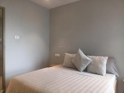 Bedroom Image of 950 Sq.ft 2.5 BHK Apartment / Flat for rent in Raheja Acropolis, Chembur Mumbai for Rs. 100000