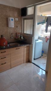 Kitchen Image of 701 Sq.ft 2 BHK Apartment / Flat for rent in Samraat Apna Ghar, Gangapur Nashik for Rs. 8000