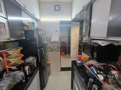 Kitchen Image of 950 Sq.ft 2 BHK Apartment / Flat for sale in Romell Diva Apartments, Malad West Mumbai for Rs. 19500000