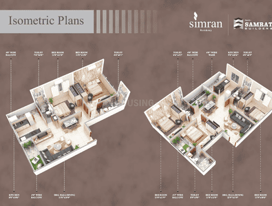 Image of 1100 Sq.ft 2 BHK Apartment / Flat for sale in Mhalgi Nagar, Nagpur for Rs. 5500000