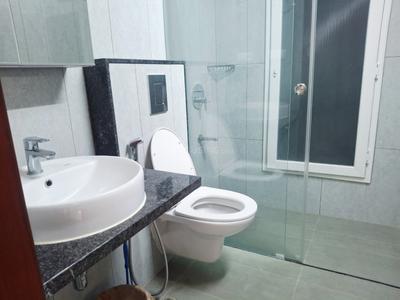 Bathroom Image of 1645 Sq.ft 3 BHK Apartment / Flat for rent in L And T Raintree Boulevard, Sahakara Nagar Bengaluru for Rs. 74500