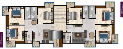 Image of 1267 Sq.ft 3 BHK Apartment / Flat for sale in Chatribari, Guwahati for Rs. 8235500