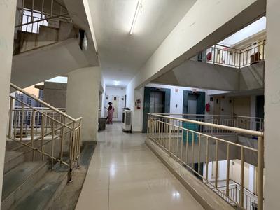 Balcony Image of 600 Sq.ft 1 BHK Apartment / Flat for rent in Godrej Vanaangan, Jagatpur Ahmedabad for Rs. 16000
