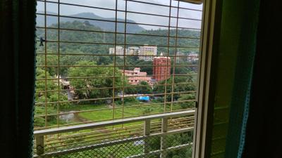 Balcony Image of 616 Sq.ft 2 BHK Apartment / Flat for rent in Bhakti Bellavue, Khopoli Navi Mumbai for Rs. 14000