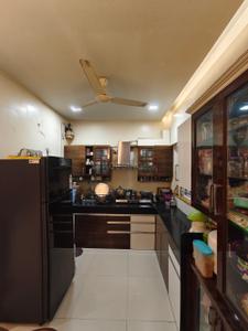 Kitchen Image of 825 Sq.ft 2 BHK Apartment / Flat for sale in Kumar Palmgrove Pune, Kondhwa Pune for Rs. 8500000