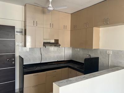 Kitchen Image of 510 Sq.ft 1 BHK Apartment / Flat for rent in Rohan Lifescapes Shubham, Girgaon Mumbai for Rs. 60000