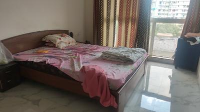 Bedroom Image of 1200 Sq.ft 3 BHK Apartment / Flat for rent in Raheja Ridgewood, Goregaon East Mumbai for Rs. 130000