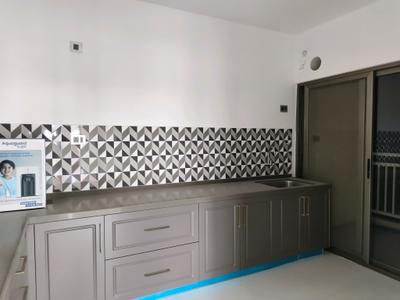 Kitchen Image of 1050 Sq.ft 3 BHK Apartment / Flat for rent in Bramhacorp F Residences, Wadgaon Sheri Pune for Rs. 55000