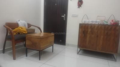 Living Room Image of 600 Sq.ft 1 BHK Builder Floor for rent in Sector 56 Gurgaon for Rs. 35000