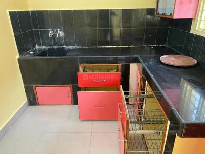 Kitchen Image of 1250 Sq.ft 3 BHK Apartment / Flat for rent in Nalanda Arcade, Pragathi Nagar Hyderabad for Rs. 24000