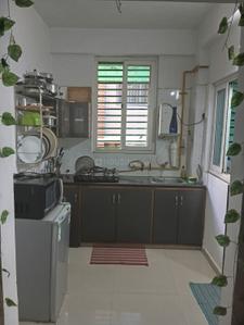 Kitchen Image of 1116 Sq.ft 2 BHK Apartment / Flat for sale in Iris Blueiris I, Vastral Ahmedabad for Rs. 3700000