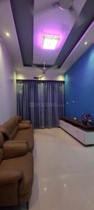 Hall Image of 550 Sq.ft 1 BHK Apartment / Flat for rent in Solitaire Heights, Malad West Mumbai for Rs. 40000