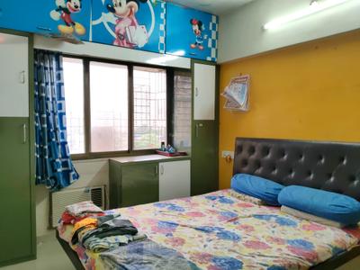 Bedroom Image of 540 Sq.ft 1 BHK Apartment / Flat for rent in Larkins Nest, Kasarvadavali Thane for Rs. 20000
