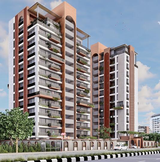 2200 Sqft 3 BHK Flat for sale in Shivam The Iconic Pal Gam, Surat