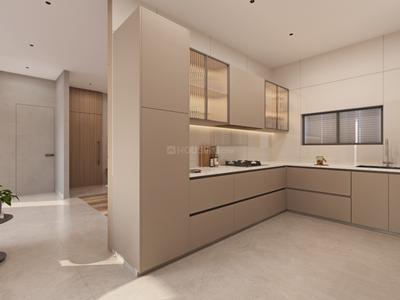 Kitchen Image of 2070 Sq.ft 3 BHK Apartment / Flat for sale in Sargasan Gandhinagar for Rs. 8600000