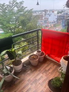 Balcony Image of 1165 Sq.ft 3 BHK Apartment / Flat for sale in Shri Sai Ras Town Block D, Lasudia Mori Indore for Rs. 4500000