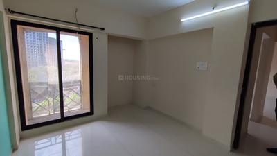 Bedroom Image of 650 Sq.ft 1 BHK Apartment / Flat for rent in Cosmos Meluha, Khidkali Thane for Rs. 12500