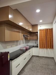 Kitchen Image of 600 Sq.ft 1 BHK Independent House for rent in Indira Nagar Bengaluru for Rs. 39000