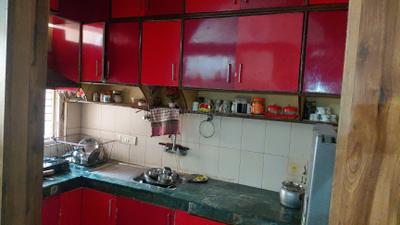 Kitchen Image of 976 Sq.ft 2 BHK Apartment / Flat for sale in Land Craft River Heights Tower 18, Ghukna Ghaziabad for Rs. 7500000