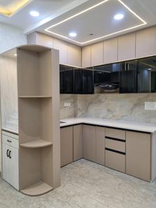 Kitchen Image of 766 Sq.ft 3 BHK Apartment / Flat for sale in Dwarka Mor New Delhi for Rs. 4900000