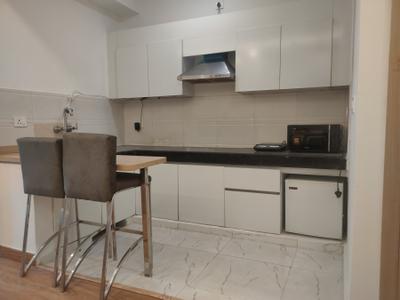 Kitchen Image of 506 Sq.ft 1 RK Apartment / Flat for sale in Nimbus The Golden Palms, Sector 168 Noida for Rs. 7000000