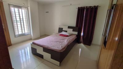 Bedroom Image of 1100 Sq.ft 3 BHK Apartment / Flat for rent in Nikhil Devalaya Pristine, Bawadiya Kalan Bhopal for Rs. 30000