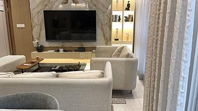 Living Room Image of 537 Sq.ft 2 BHK Apartment / Flat for sale in Puravankara Purva Clermont Wing D, Chembur Mumbai for Rs. 24500000