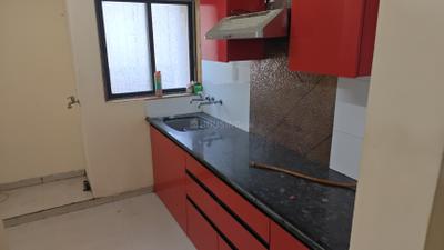 Kitchen Image of 500 Sq.ft 1 BHK Apartment / Flat for rent in Puraniks Home Town, Kasarvadavali Thane for Rs. 17000