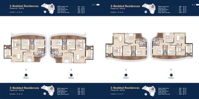 Image of 1278 Sq.ft 3 BHK Apartment / Flat for sale in Patia, Bhubaneswar for Rs. 12185400