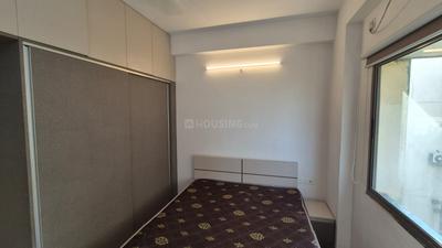 Bedroom Image of 650 Sq.ft 1 BHK Apartment / Flat for rent in Adani Aangan, Shantigram Ahmedabad for Rs. 23000