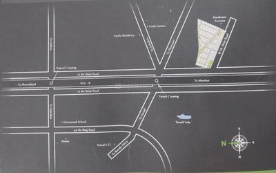 Image of 875 Sq.ft 2 BHK Duplex for sale in Darshanam Shreeji Aangan, Tarsali, Vadodara for Rs. 5700000