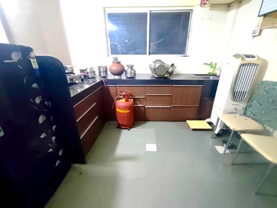 Kitchen Image of 920 Sq.ft 2 BHK Apartment / Flat for rent in Hingne Khurd Pune for Rs. 17000