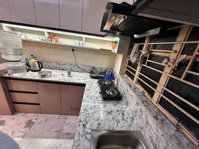 Kitchen Image of 818 Sq.ft 2 BHK Apartment / Flat for sale in Nilganje Kolkata for Rs. 3200000
