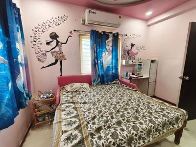 Bedroom Image of Jewel’s PG in Bopal, Ahmedabad