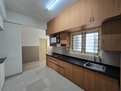 Kitchen Image of 2191 Sq.ft 3 BHK Apartment / Flat for rent in Vaishnavi Splendour, Armane Nagar Bengaluru for Rs. 135000