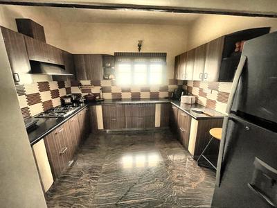 Kitchen Image of 3200 Sq.ft 3 BHK Independent House for rent in Peenya Bengaluru for Rs. 150000
