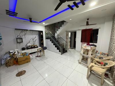 Living Room Image of 1300 Sq.ft 3 BHK Independent House for rent in Bhawrasla Indore for Rs. 18000