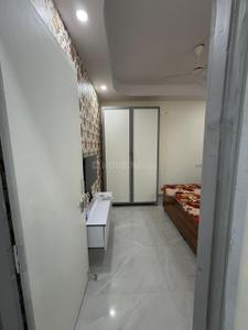 Bedroom Image of 500 Sq.ft 1 BHK Builder Floor for rent in Sector 57 Gurgaon for Rs. 25500