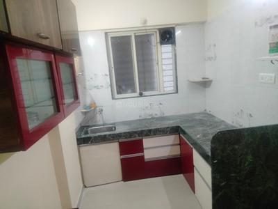 Kitchen Image of 550 Sq.ft 1 BHK Apartment / Flat for rent in Balaji Nagar Pune for Rs. 17000