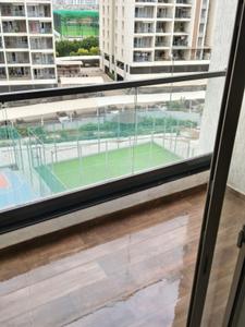 Balcony Image of 1400 Sq.ft 3 BHK Apartment / Flat for rent in Majestique Towers East, Upper Kharadi Pune for Rs. 49000