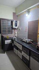 Kitchen Image of 1200 Sq.ft 2 BHK Apartment / Flat for rent in Vastral Ahmedabad for Rs. 20000