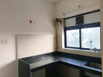 Kitchen Image of 550 Sq.ft 1 BHK Apartment / Flat for rent in Runwal Gardens Phase 2 Bldg no 18 23, Dombivli East Thane for Rs. 16000