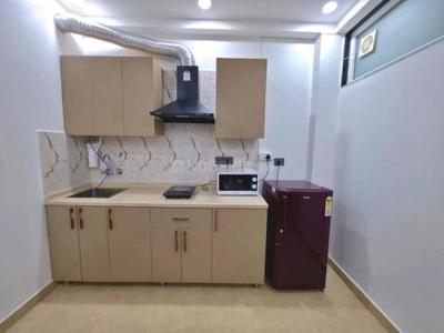 Kitchen Image of 758 Sq.ft 1 BHK Apartment / Flat for rent in Shree Balaji Shree Balaji Wind Park, Gota Ahmedabad for Rs. 15000