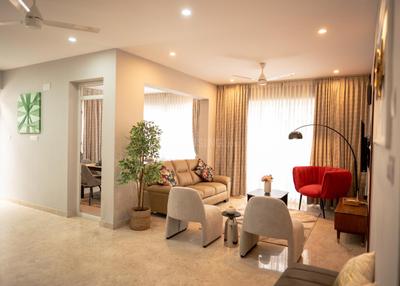 Hall Image of 1700 Sq.ft 3 BHK Apartment / Flat for rent in Richmond Town Bengaluru for Rs. 150000