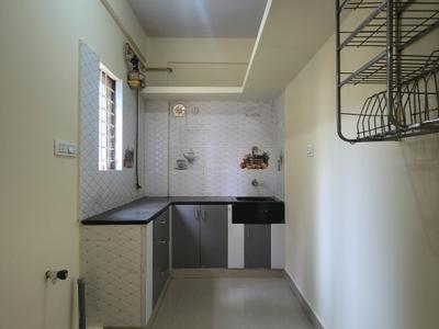 Kitchen Image of 600 Sq.ft 1 BHK Independent House for rent in Bellandur Bengaluru for Rs. 23000