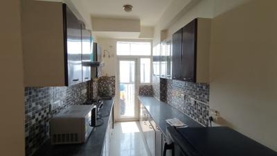 Kitchen Image of 1250 Sq.ft 3 BHK Apartment / Flat for rent in Angel Jupiter, Indirapuram Ghaziabad for Rs. 33000